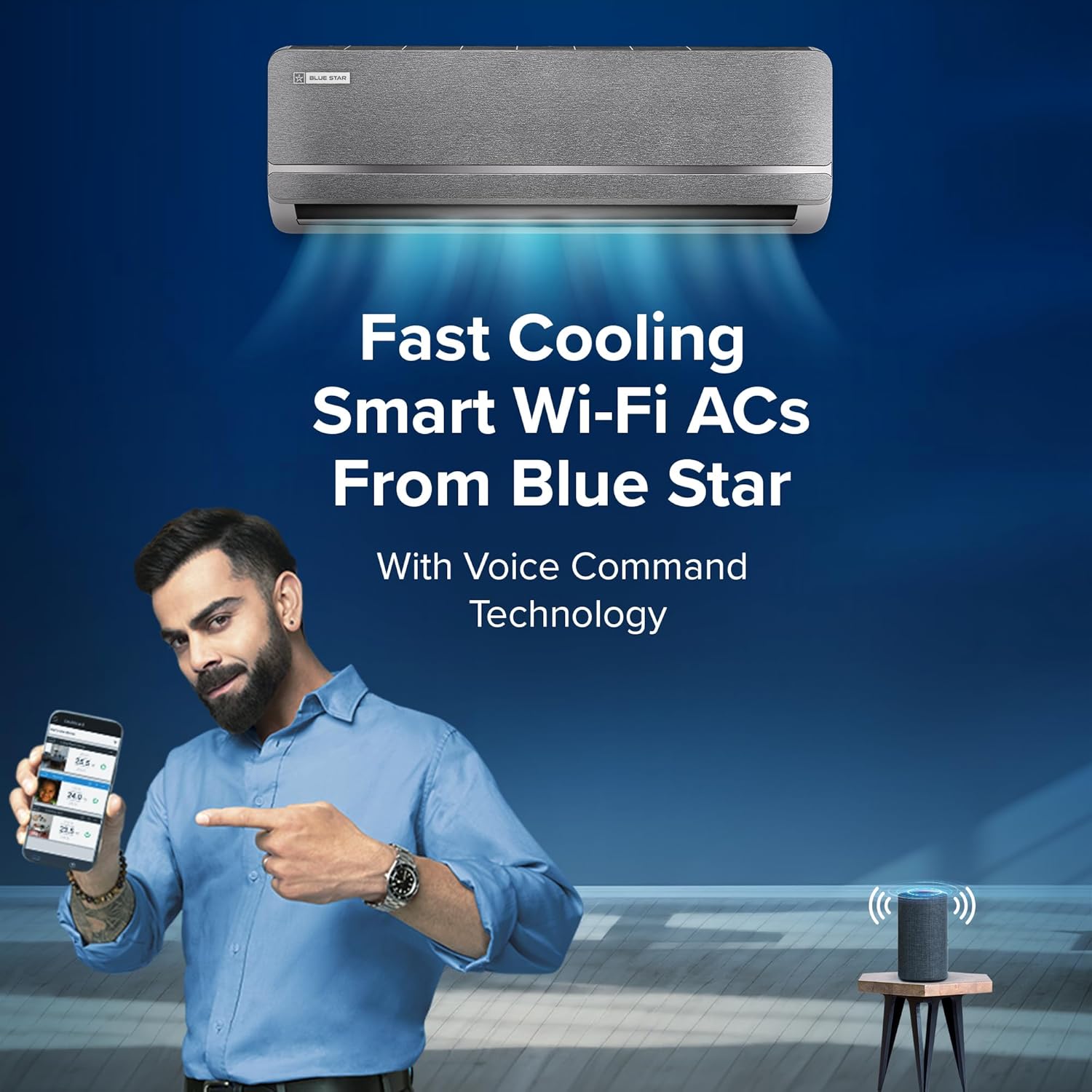 Blue Star 1.5 Ton 3 Star, New Star Rated, Smart Inverter Split AC, Iconia Series (AI Pro+, Copper). - Image 2