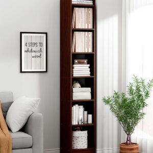 Enigmatic Woodworks Wooden Large Open Bookshelf Multipurpose for Home Rack .